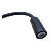LED Schwanenhals-Leseleuchte (schwarz, 12 V, 3000 K, mit...
