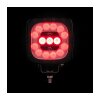 REDLUXAR - Arbeitsscheinwerfer - rot - 101x50,5mm - 12V/24V