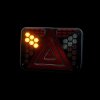 HORUS - Set di luci posteriori a LED sinistra + destra - 200x51 mm - 12 V/24 V - Luce multifunzione