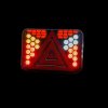 HORUS - Set di luci posteriori a LED sinistra + destra - 200x51 mm - 12 V/24 V - Luce multifunzione
