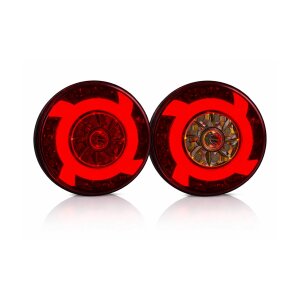 LUCY - Rückleuchte rund - 155x33,5mm - 12V/24V - Blinker/Rückfahrlicht