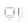 NOXTAR LED Arbeitsscheinwerfer Universal 12V/24V 2100lm