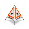 Faltsignal mit Warnsymbol - 70cm - DROHNE -...