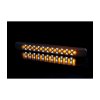 LIZARD - LED Frontleuchte - 252×27 mm - 12V/24V - schmale Lightbar mit statischem Blinker, Bremslicht & Positionslicht