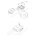 SCANSTRUT - IP68 Wasserdichte Doppel-Kabeldurchführung 6–10 mm, grau