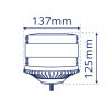 R65 Lampeggiante FRESNEL - 1 punto
