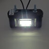 Luce targa - nera - 44 mm