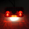 Luce targa - incl. luce posteriore - 44 mm