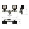 RescueLED 100 - Lampeggiante da montare su palo 12V/24V - preassemblato