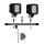 RescueLED 100 - Lampeggiante da montare su palo 12V/24V - preassemblato