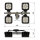 RescueLED 200 - Lampeggiante da montare su palo 12V/24V - preassemblato