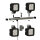 RescueLED 200 - Lampeggiante da montare su palo 12V/24V - preassemblato