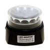 Lampeggiante a batteria iON - Base magnetica - ECE-R65 trasparente/giallo
