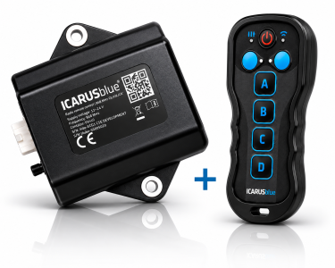 Icarus Blue Telecomando Bluetooth a 4 canali