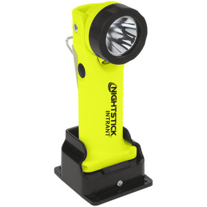 Lampada frontale angolare ricaricabile Nightstick INTRANT  - incl. stazione di ricarica - ATEX - XPR-5568GX - GIALLO