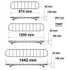 Skyline AIR - Barra luminosa - 144 cm - gialla