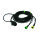 Set cavi illuminazione rimorchio - 8 m - 13 poli - 5P baionetta - uscita luci di posizione