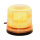 Lampeggiante SESTO - 11 modelli di lampeggiamento - trasparente/giallo - base magnetica