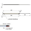 INTERA sensor PIR- 12V Luce interna a LED - 400 mm