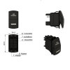 Interruttori a bilanciere serie VERSIO - incl. set cavi - 12V/24V - "Faro" - 004