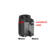 Interruttori a bilanciere serie VERSIO - incl. set cavi - 12V/24V - "Faro" - 004