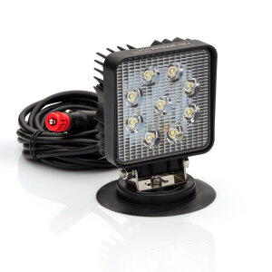 Faro da lavoro con base magnetica - 12V/24V - 27W