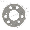 R65 Design lampeggiante BRILAR - trasparente/giallo - 3 punti - 7 modelli di luce