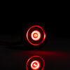 Luce di contorno BE20 - rossa - rotonda - a scomparsa
