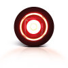 Luce di contorno BE20 - rossa - rotonda - a scomparsa