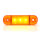 Luce di posizione laterale - UR10 arancione - 12V/24V