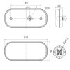 Set di luci posteriori DYNAMIC LED con attacco a...