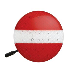 luce posteriore combinata 12/24 V - rotonda 140 mm - incl. luce di posizione, luce di stop e luce di retromarcia