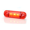 Luce di ingombro - UR10 rossa - 12V/24V