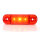 Luce di ingombro - UR10 rossa - 12V/24V