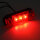 Luce di ingombro - UR10 rossa - 12V/24V
