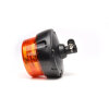 R65 Design Lampeggiante BRILAR doppio lampo - arancione - piatto