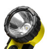 Torcia manuale per vigili del fuoco M-FIRE - GIALLO - Testa angolata - Testa pieghevole - ATEX