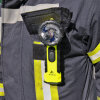 Torcia manuale per vigili del fuoco M-FIRE - GIALLO - Testa angolata - Testa pieghevole - ATEX
