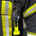 Torcia manuale per vigili del fuoco M-FIRE - GIALLO - Testa angolata - Testa pieghevole - ATEX