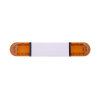 Barra lampeggiante ASTER LED - 119 cm con parte centrale - gialla