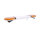Barra lampeggiante ASTER LED - 119 cm con parte centrale - gialla