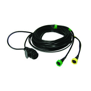 Set cavi illuminazione rimorchio - 5 m - 13 poli - 5P baionetta