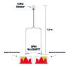 Set cavi illuminazione rimorchio - 5 m - 13 poli - 5P baionetta