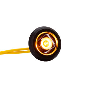 Luce di posizione BE20 - gialla - rotonda - a scomparsa