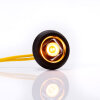 Luce di posizione BE20 - gialla - rotonda - a scomparsa
