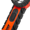 Torcia manuale per vigili del fuoco M-FIRE - ROSSA - Testa angolata - Testa pieghevole - ATEX