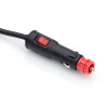 spina per auto 12/24 V - cavo da 3 m - interruttore on/off - 8 A - 2x 0,75 mm2