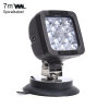 faro da lavoro da 17 W con base magnetica - Interruttore - Cavo a spirale da 7 m