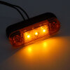 Luce di ingombro - UR10 trasparente/arancione - 12V/24V