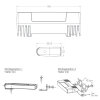 NP6 Lampeggiante anteriore - blu - ECE-R65 Classe 2 -...